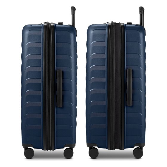 d&n Toronto 4 wielen Trolley L 75 cm met uitbreidingsplooi