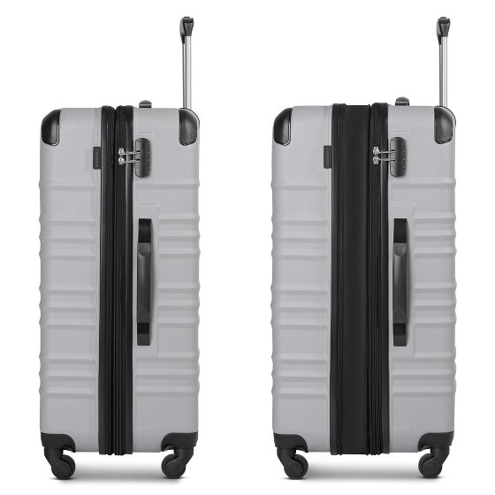 Wenger Amplar Evo 4 wielen Trolley L 75 cm met uitbreidingsplooi