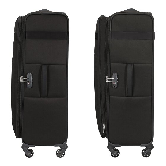 Samsonite Citybeat 4 wielen Trolley 78 cm met uitbreidingsplooi