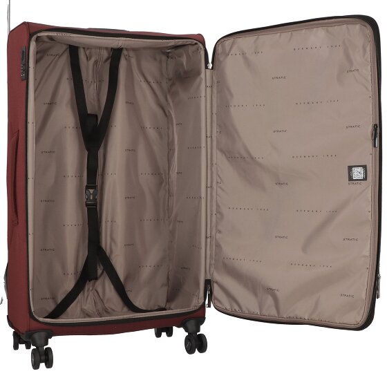 Stratic Bendigo Light Plus 4-wielige trolley 84 cm Laptopvak