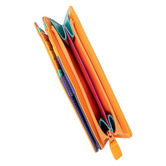 Mywalit Portemonnee RFID-bescherming Leer 8 cm