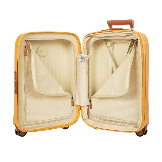 Bric's Taormina 4 wielen Trolley S 57 cm met uitbreidingsplooi