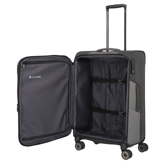 Travelite Viia 4 wielen Trolley 67 cm
