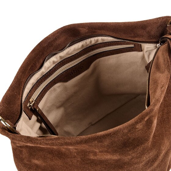 abro Ebony Schoudertas Leer 39 cm