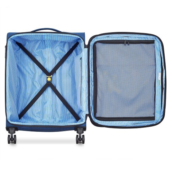 Delsey Paris x United Colors of Benetton BE 4-wiel trolley 65 cm met uitbreidingsplooi