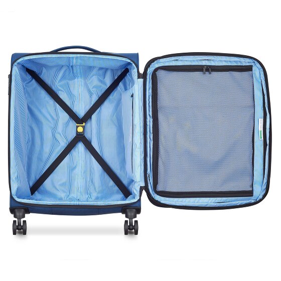 Delsey Paris x United Colors of Benetton BE 4-wiel trolley 65 cm met uitbreidingsplooi