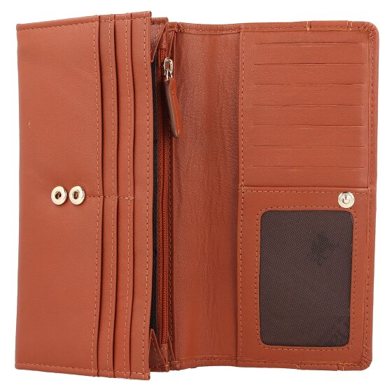 mano Don Leonardo Portemonnee RFID Leer 18 cm