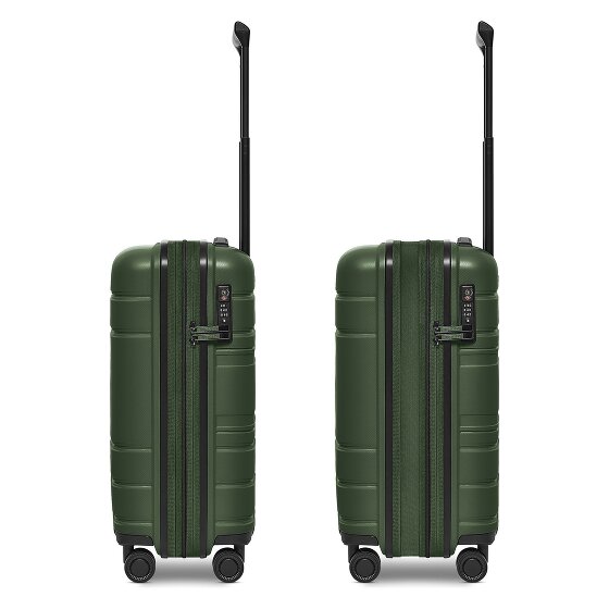 Redolz Essentials 11 4 wielen Cabinewagen 55 cm met uitbreidingsplooi