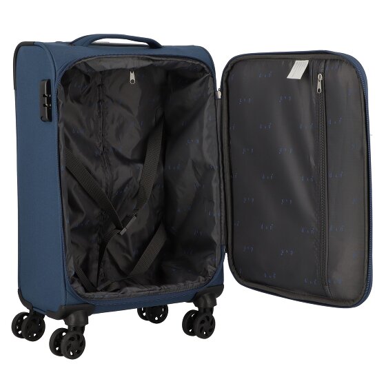 d&n Travel Line 6854 4-wiel cabinewagen 55 cm