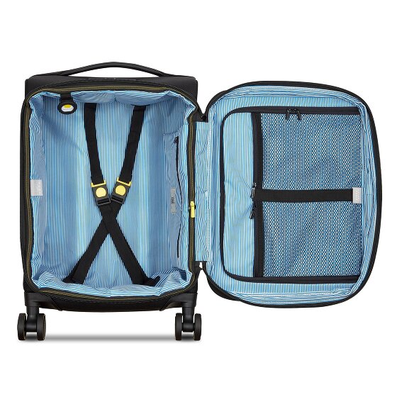 Delsey Paris Montmartre 3 4 wielen Cabinewagen 55 cm met uitbreidingsplooi