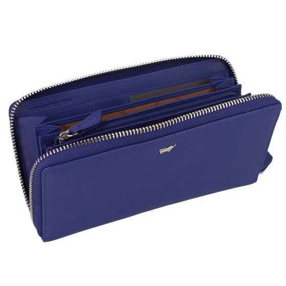 Braun Büffel Joy Portemonnee RFID-bescherming Leer 19 cm