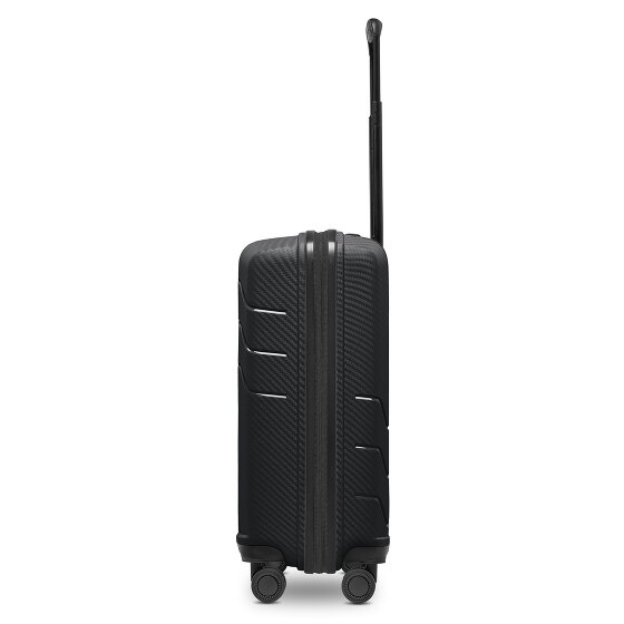 Redolz Essentials 17 4-wiel cabine trolley 55 cm soft-pocket laptop compartiment