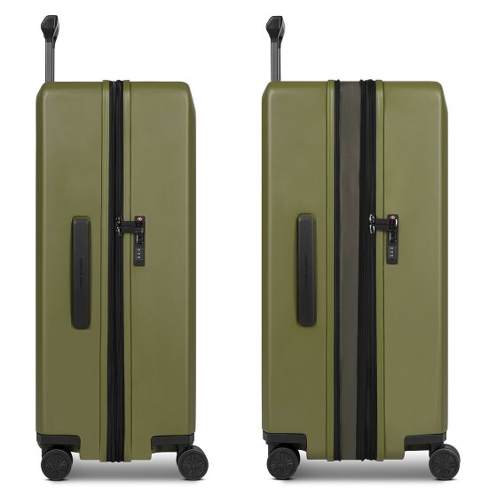 Porsche Design Voyager 4 wielen Trolley L 78 cm met uitbreidingsplooi