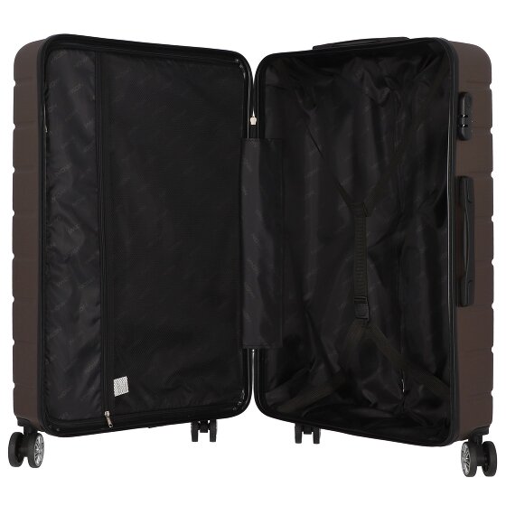 Nowi Bergamo 4 wielen Trolley 75 cm Nowi Bergamo 4 wielen Trolley 75 cm