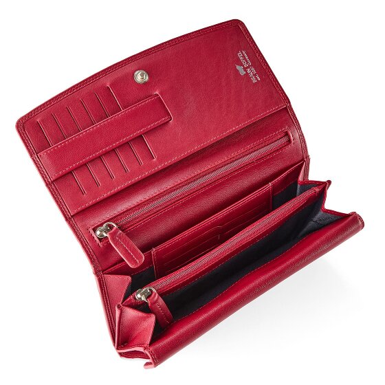 Braun Büffel Golf 3.0 Portemonnee RFID-bescherming Leer 18 cm