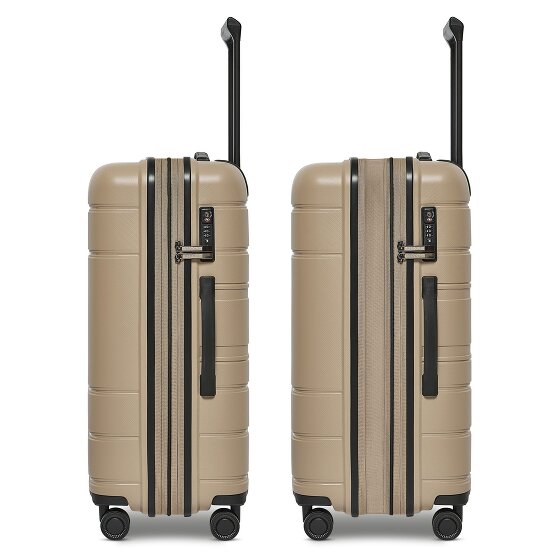 Redolz Essentials 11 4 wielen Trolley 66 cm met uitbreidingsplooi