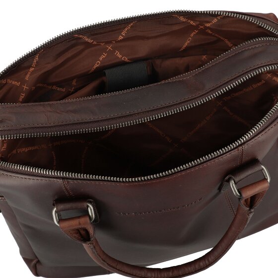 The Chesterfield Brand Santiago Koffer Leer 32 cm Laptop compartiment