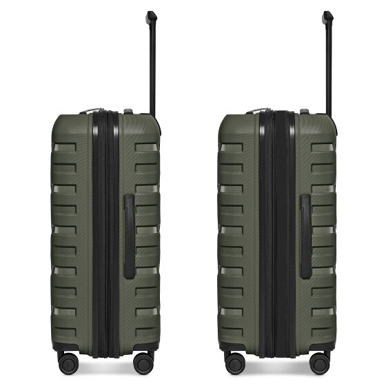Smartbox Edition 01 4 wielen Kofferset 3-delig met uitbreidingsplooi
