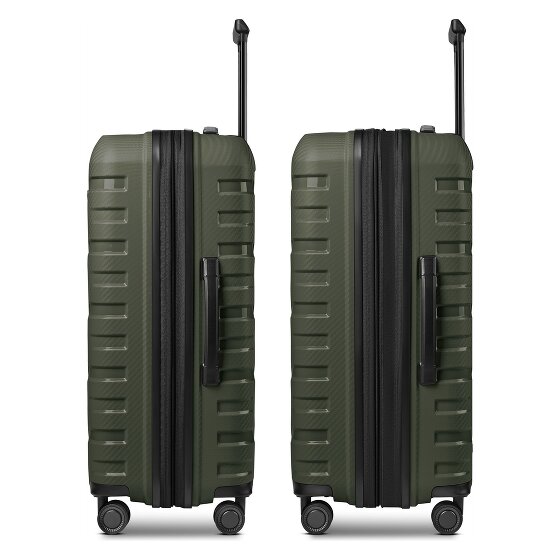 Smartbox Edition 01 4 wielen Kofferset 3-delig met uitbreidingsplooi
