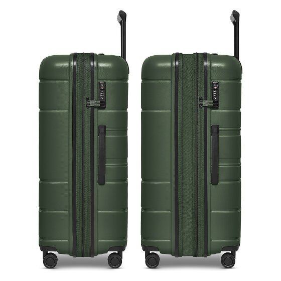 Redolz Essentials 11 4 wielen Trolley 76 cm met uitbreidingsplooi