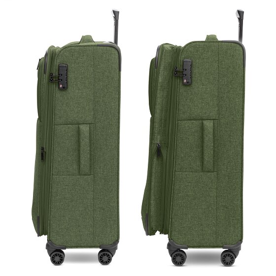 Redolz Essentials 12 LARGE 4 wielen Trolley 79 cm met uitbreidingsplooi