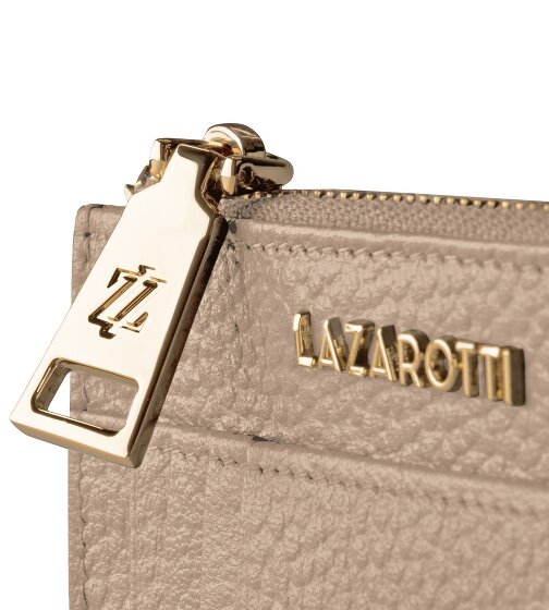 Lazarotti Bologna Leren sleutelhanger Kaarthouder leer 11,5 cm met air tag compartiment