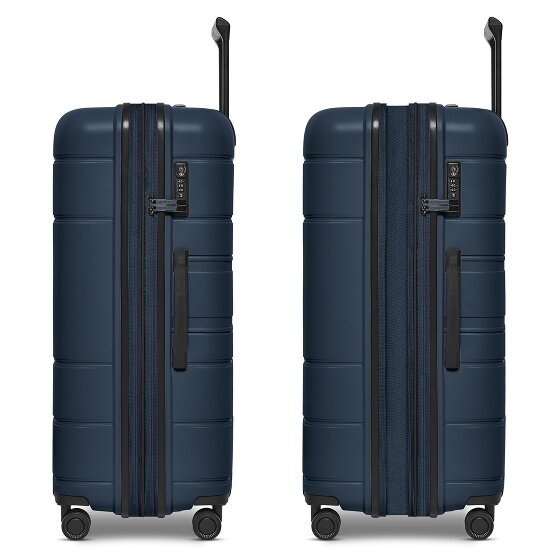 Redolz Essentials 11 4 wielen Trolley 76 cm met uitbreidingsplooi
