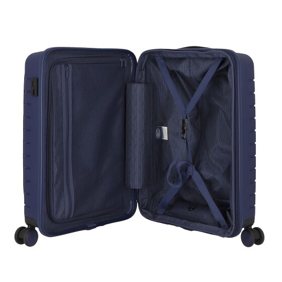 Bric's Ulisse 4 wielen Cabinewagen 55 cm met uitbreidingsplooi