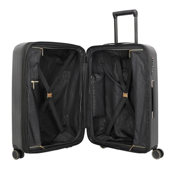 Travelite Barbara Novelty 4 wielen Kofferset 3-delig met uitbreidingsplooi
