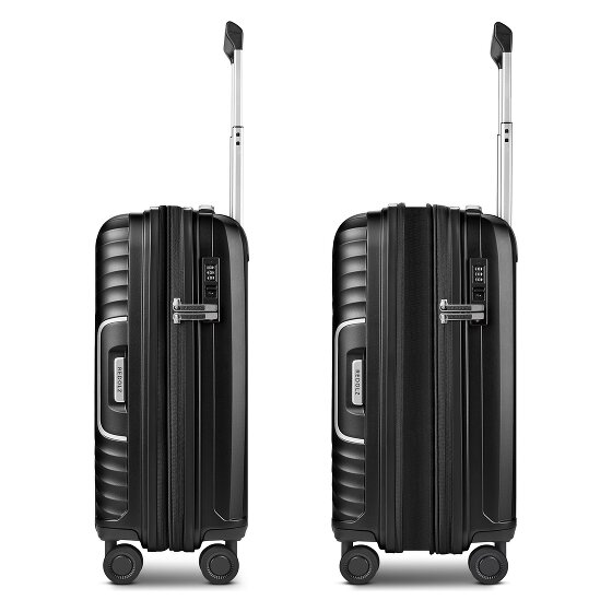 Redolz Essentials 01 4 wielen Cabinewagen 53 cm met uitbreidingsplooi