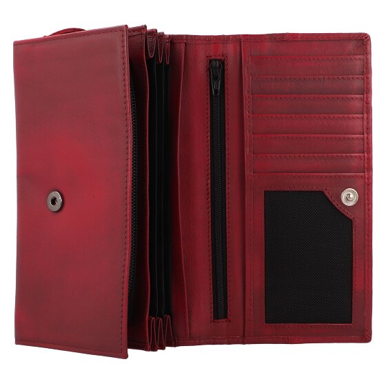 Greenburry Destressed Portemonnee RFID-bescherming Leer 18.5 cm