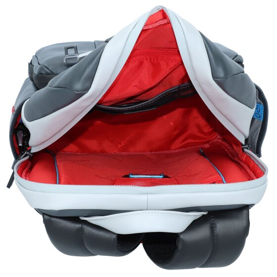 Piquadro Urban Rugzak RFID Leer 39 cm Laptopcompartiment