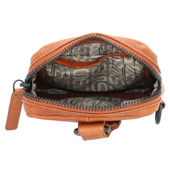 Spikes & Sparrow Bronco Schoudertas Leer 13 cm