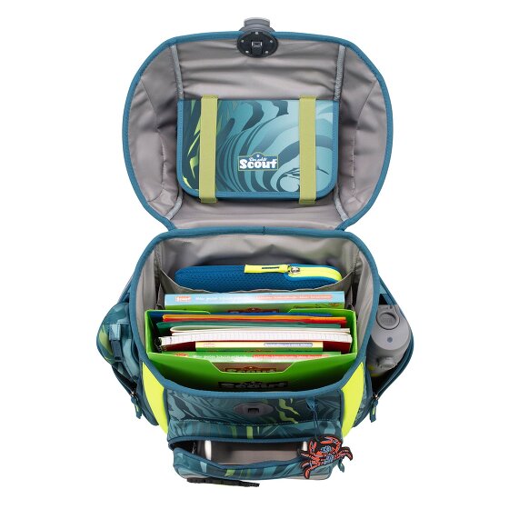 Scout Genius Schooltas set 4-delig