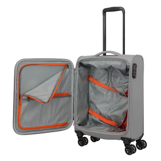 Travelite Umbria 4 wielen Cabinewagen S 55 cm