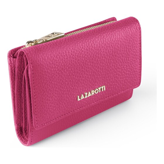 Lazarotti Bologna Leather XL portemonnee met ritsvak rondom, leer, 14 cm