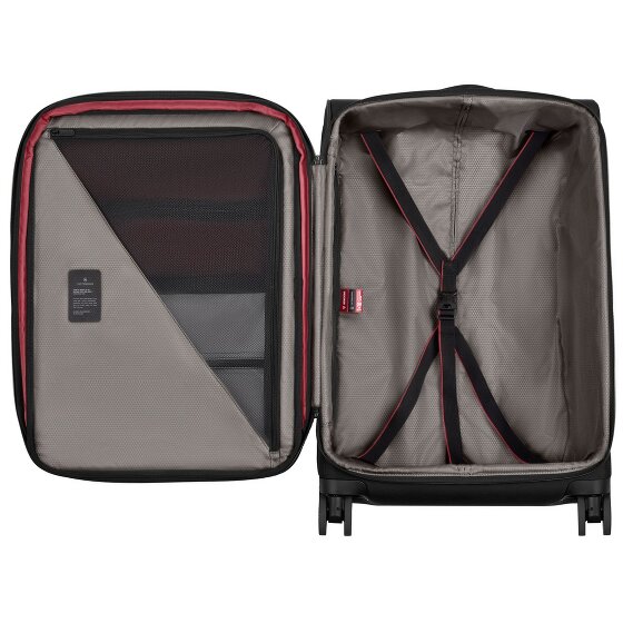 Victorinox Crosslight Softside 4 wielen Trolley M 68 cm met uitbreidingsplooi