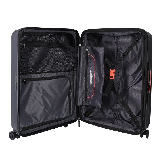 Hedgren Comby Grip M Exp 4 wielen Trolley M 65 cm met uitbreidingsplooi