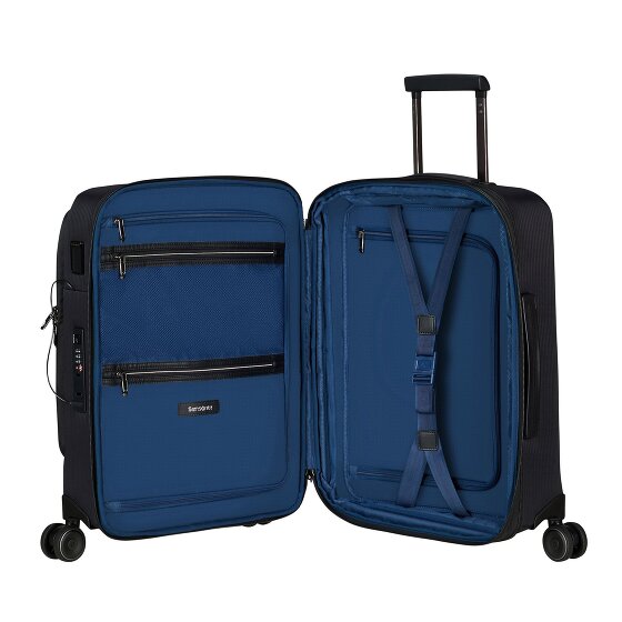 Samsonite Splendix 4 wielen Cabinewagen 55 cm met uitbreidingsplooi