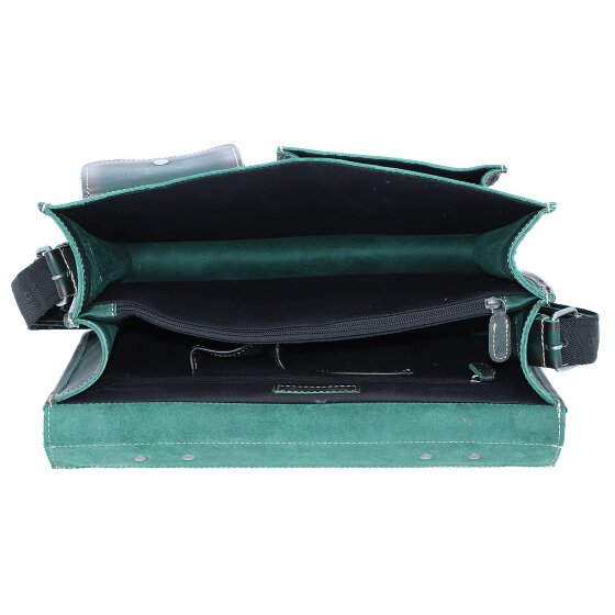 Greenburry Aktetas leer 39 cm