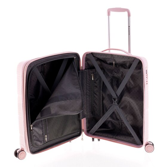 Gladiator 0800 4 wielen Cabinewagen 55 cm met uitbreidingsplooi