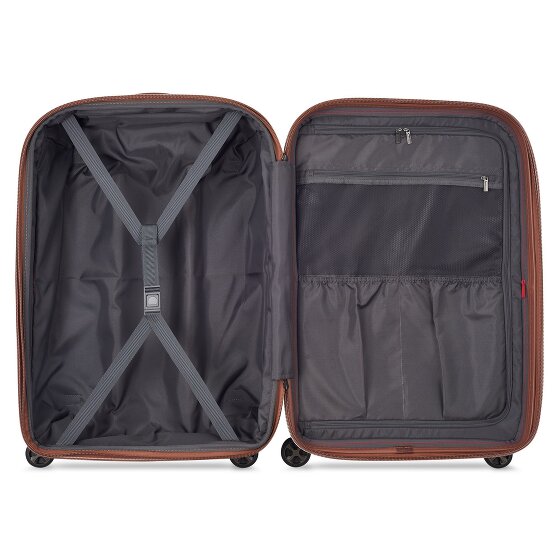 Delsey Paris Carrousel 4 wielen Trolley 67 cm met uitbreidingsplooi