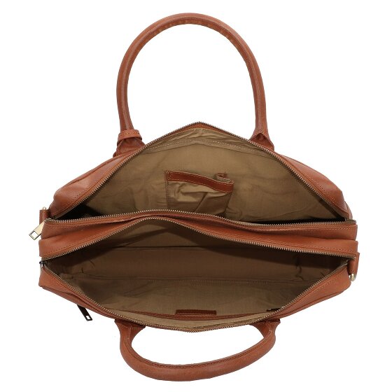 Burkely Vintage Taylor aktetas leer 40 cm laptopcompartiment