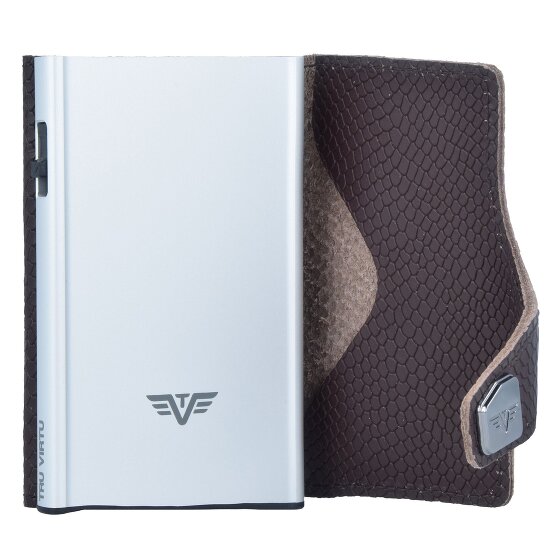 Tru Virtu Click & Slide Creditcardetui Portemonnee RFID Leer 6,5 cm