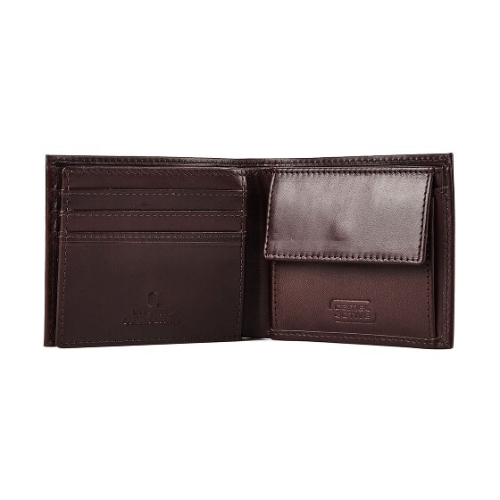 camel active Wood Portemonnee RFID-bescherming Leder 10.5 cm