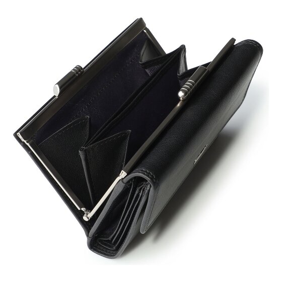 Braun Büffel Golf 3.0 Portemonnee RFID-bescherming Leer 12 cm