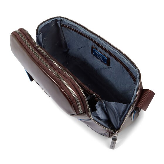 Piquadro Blue Square Schoudertas Leer 27 cm