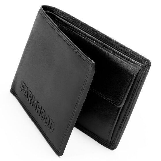Farmhood Memphis Portemonnee RFID-bescherming Leder 12.5 cm