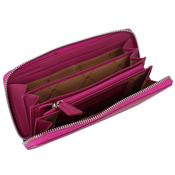 Braun Büffel Joy Portemonnee RFID-bescherming Leer 19 cm