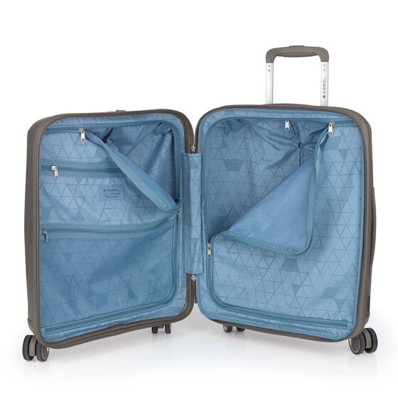 Gabol Queens 4 wielen Cabinewagen S 54 cm met uitbreidingsplooi